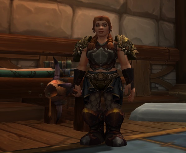 Just Dinged 100, and placed an artifact in her garrison already...